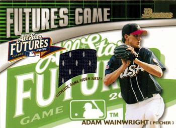 2003 Bowman - Futures Game Jerseys #FG-AW Adam Wainwright Front