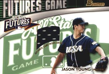 2003 Bowman - Futures Game Jerseys #FG-JY Jason Young Front