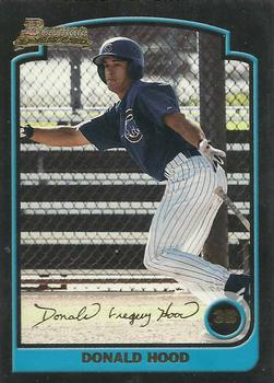 2003 Bowman - Gold #235 Donnie Hood Front