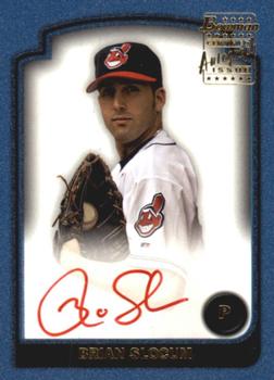 2003 Bowman - Signs of the Future Red Ink #BS Brian Slocum Front