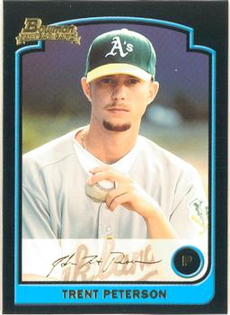 2003 Bowman Draft Picks & Prospects - Gold #BDP87 Trent Peterson Front