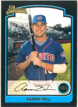 2003 Bowman Draft Picks & Prospects - Gold #BDP95 Aaron Hill Front