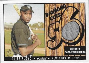 2003 Bowman Heritage - Diamond Cuts Relics #DC-CF Cliff Floyd Front