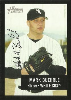 2003 Bowman Heritage - Facsimile Signature #93 Mark Buehrle Front