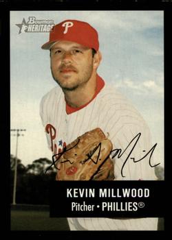 2003 Bowman Heritage - Facsimile Signature #144 Kevin Millwood Front