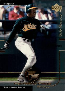 2000 Upper Deck Gold Reserve #295 Terrence Long Front