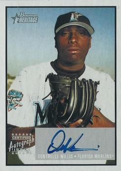 2003 Bowman Heritage - Signs of Greatness #SG-DW Dontrelle Willis Front