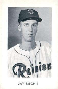 1964 Seattle Rainiers Popcorn #NNO Jay Ritchie Front