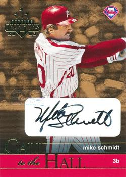 2003 Donruss Champions - Call to the Hall Autographs #CH-10 Mike Schmidt Front