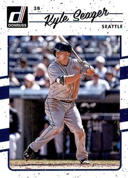 2017 Donruss #144 Kyle Seager Front