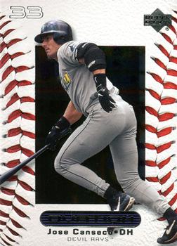 2000 Upper Deck Ovation #23 Jose Canseco Front