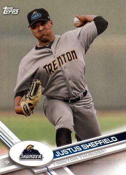 2017 Topps Pro Debut #85 Justus Sheffield Front