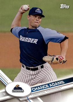 2017 Topps Pro Debut #177 Chance Adams Front