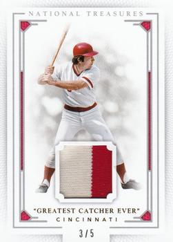 2016 Panini National Treasures - Prime #93 Johnny Bench Front