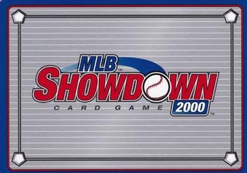 2000 MLB Showdown Unlimited - Home Run Hitter #9 Mark McGwire Back