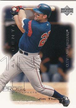 2000 Upper Deck Pros & Prospects #16 Jim Thome Front