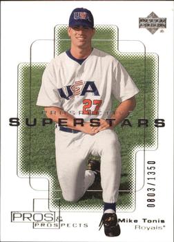 2000 Upper Deck Pros & Prospects #111 Mike Tonis Front