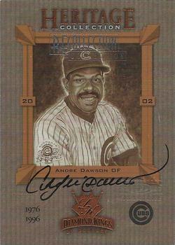2003 Donruss Diamond Kings - Recollection Collection 2 #HC-9 Andre Dawson Front