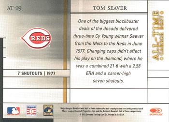 2003 Donruss Elite - All-Time Career Best #AT-19 Tom Seaver Back