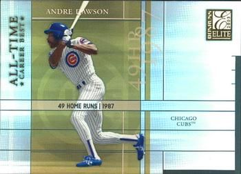 2003 Donruss Elite - All-Time Career Best #AT-25 Andre Dawson Front