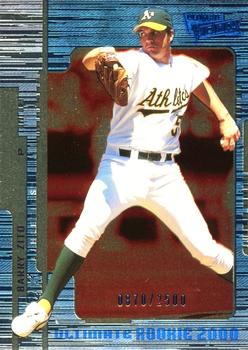 2000 Upper Deck Ultimate Victory #104 Barry Zito Front