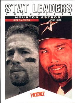 2000 Upper Deck Victory #23 Jeff Bagwell / Jose Lima Front