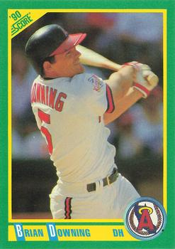 1990 Score #26 Brian Downing Front