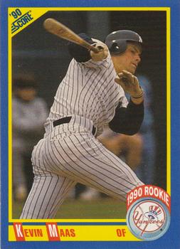 1990 Score #606 Kevin Maas Front