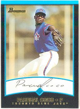 2001 Bowman #205 Pasqual Coco Front
