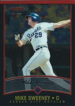 2001 Bowman Chrome #55 Mike Sweeney Front
