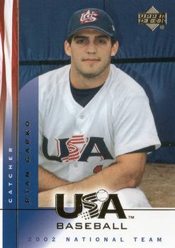 2002 Upper Deck USA Baseball National Team #23 Ryan Garko Front