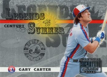 2003 Donruss Signature - Legends of Summer Century #LS-17 Gary Carter Front
