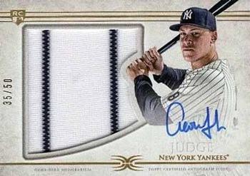 2017 Topps Definitive Collection #ARC-AJU Aaron Judge Front