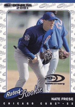 2001 Donruss #163 Nate Frese Front
