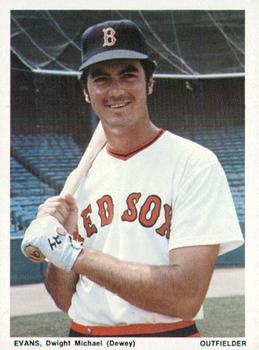 1974 Boston Red Sox Yearbook Cards #NNO Dwight Evans Front