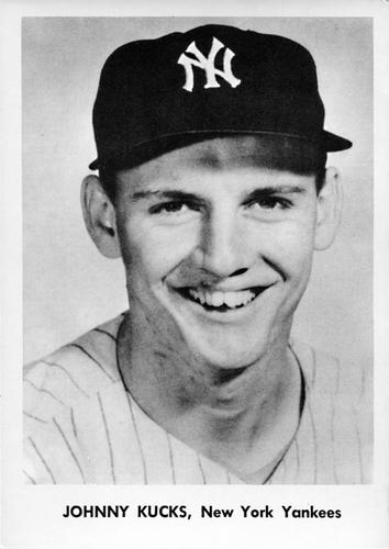 1958 Jay Publishing New York Yankees Set B #NNO Johnny Kucks Front