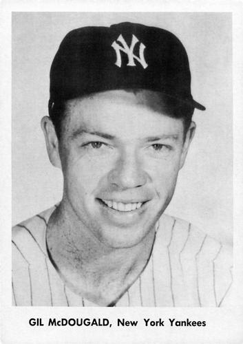 1958 Jay Publishing New York Yankees Set B #NNO Gil McDougald Front