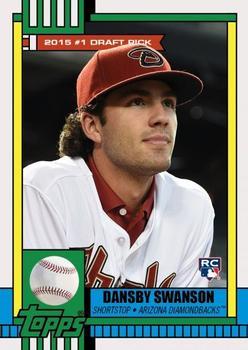 2017 Topps Throwback Thursday #60 Dansby Swanson Front