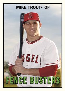 2017 Topps Throwback Thursday #90 Mike Trout Front