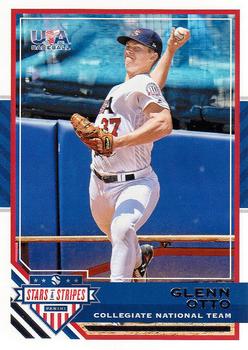 2017 Panini USA Baseball Stars & Stripes #19 Glenn Otto Front