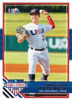 2017 Panini USA Baseball Stars & Stripes #49 Nelson Berkwich Front