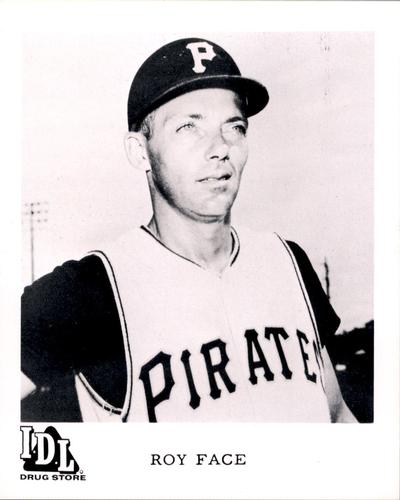 1963 I.D.L. Drug Store Pittsburgh Pirates #NNO Roy Face Front