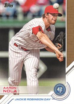 2017 Topps - Jackie Robinson Day #JRD-19 Aaron Nola Front