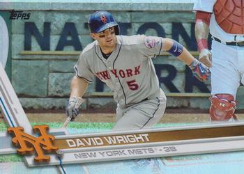 2017 Topps - Rainbow Foil #19 David Wright Front