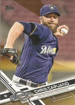 2017 Topps - Gold #3 Chris Capuano Front