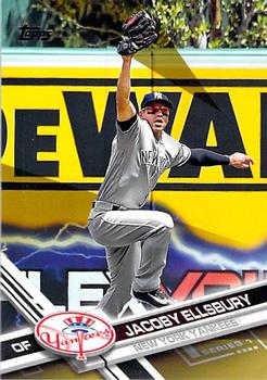 2017 Topps - Gold #197 Jacoby Ellsbury Front