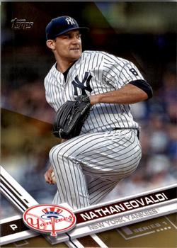 2017 Topps - Gold #261 Nathan Eovaldi Front