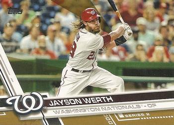 2017 Topps - Gold #366 Jayson Werth Front