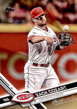 2017 Topps - Gold #414 Zack Cozart Front