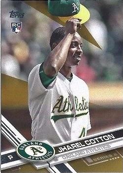 2017 Topps - Gold #451 Jharel Cotton Front